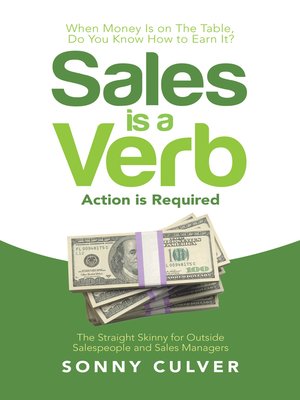 cover image of Sales Is a Verb